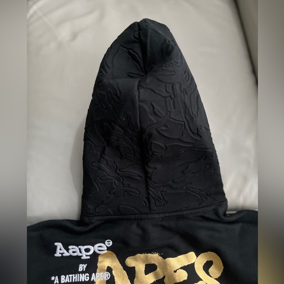 NWT - AAPE by A Bathing Ape (BAPE) Logo Hoodie - Men Size L/Women Size XL - Picture 11 of 11